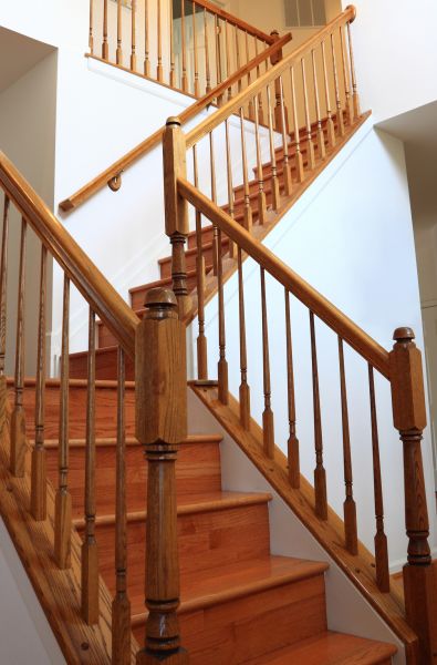 Solid Wood Staircase Install